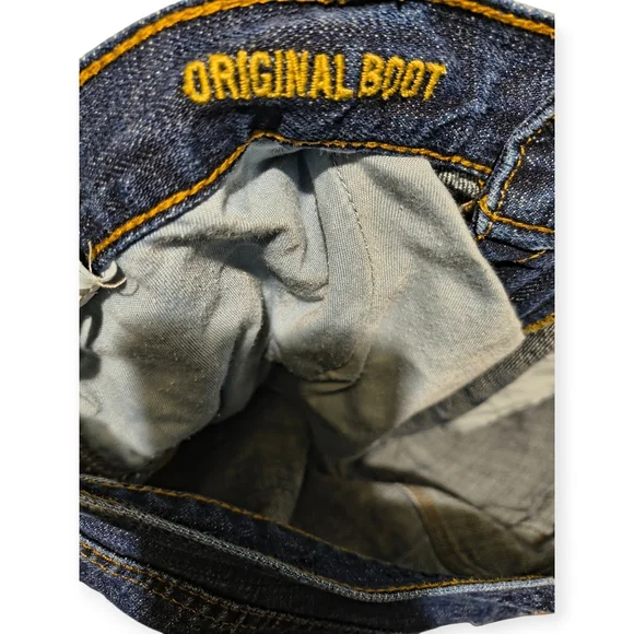 American Eagle Outfitters Dark Blue Relaxed Jeans - Picture 3 of 6